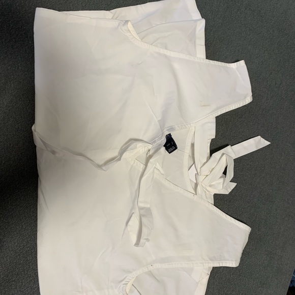 J crew white bow back top - Picture 3 of 3